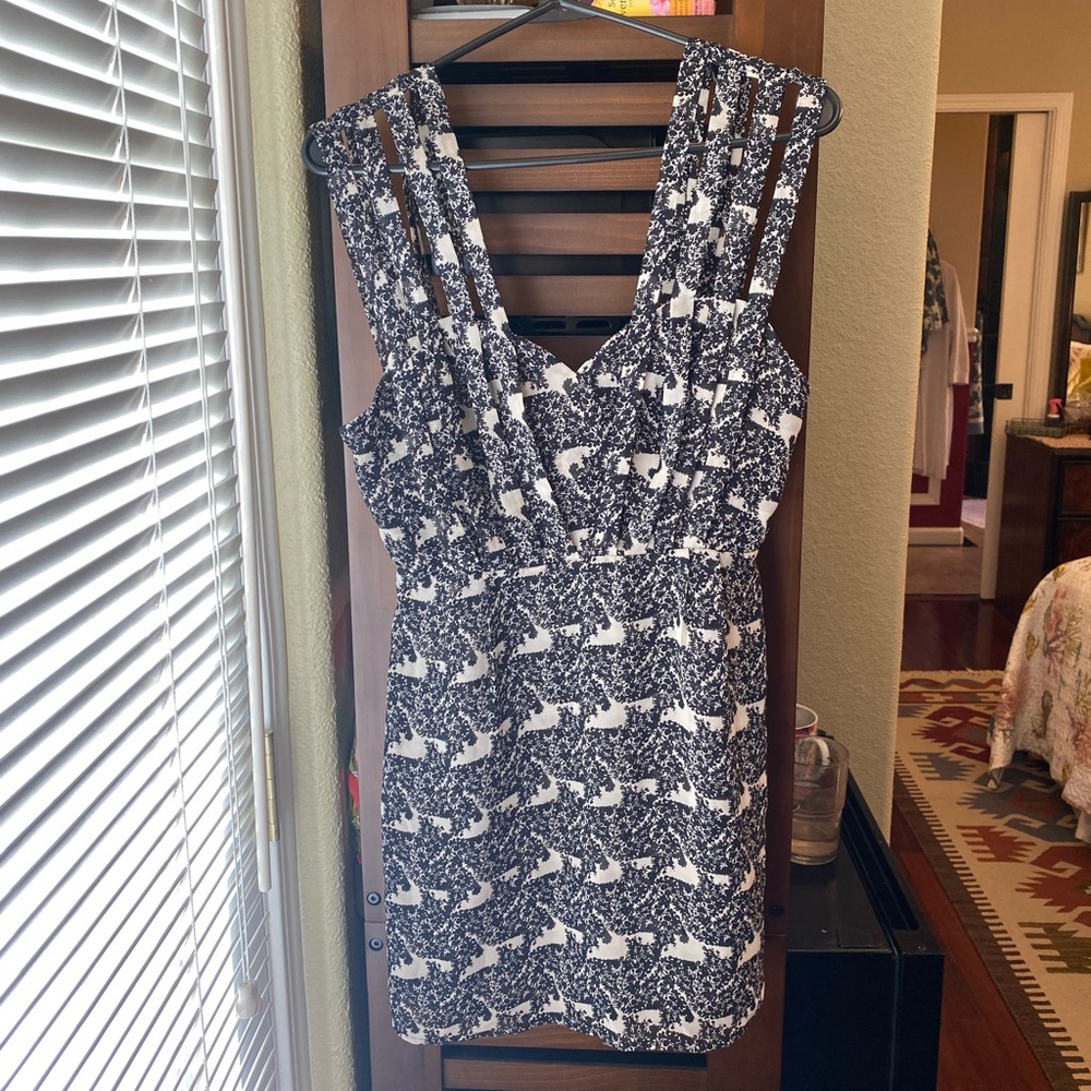 Double in Brass Urban Outfitters short dress with elastic and extra straps